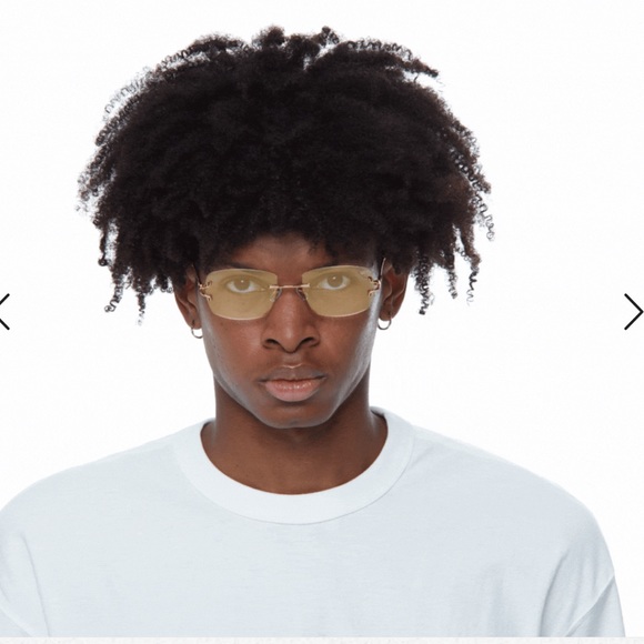 VINTAGE FRAMES BAL HARBOUR DRILL MOUNT 24KT GOLD - Picture 5 of 9